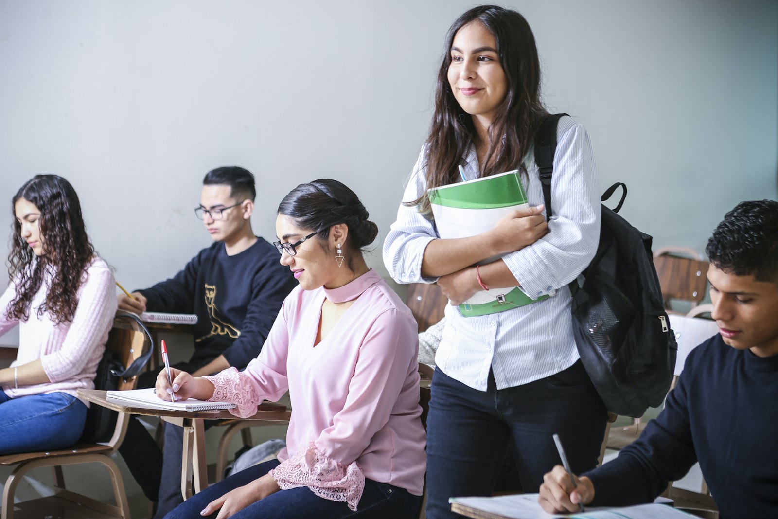 Online learning analytics screen